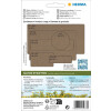 HERMA 2073 Víceúčelové etikety 25x40 mm Silphie papír pro ruční etiketování