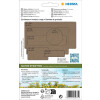 HERMA 2074 Víceúčelové etikety 52 x 82 mm Silphie papír pro ruční etiketování