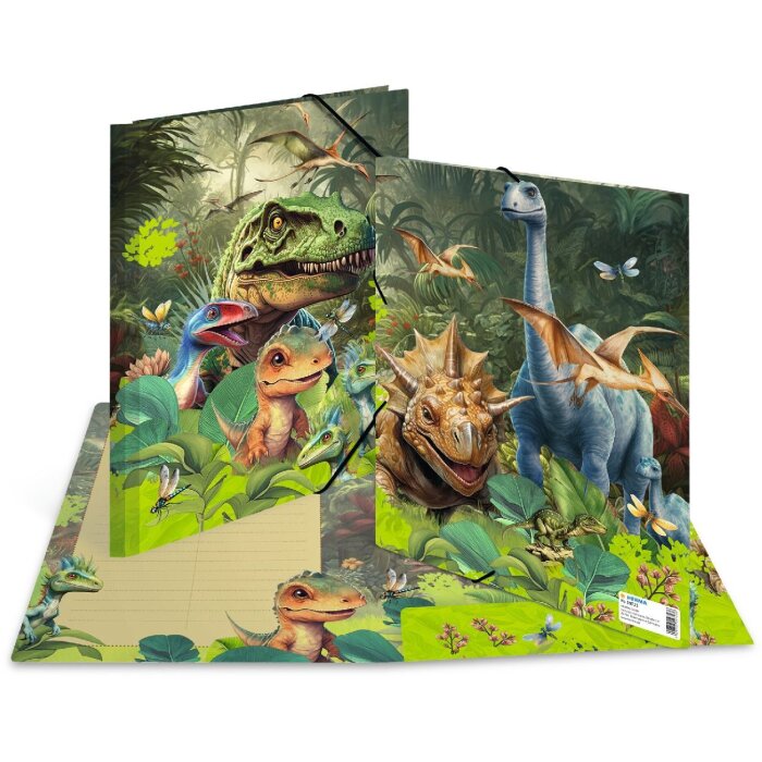 HERMA 19723 Kartonová složka A4 Dino World