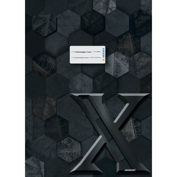 HERMA 20091 Chránič na brožury karton X A4 černý