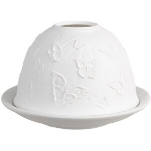 Clayre & Eef 6CE1811 Držák na čajovou svíčku Ø 12x8 cm
