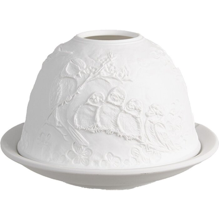Clayre & Eef 6CE1831 Držák na čajovou svíčku Ø 12x8 cm