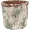 Clayre & Eef 6TE0526XL Květináč terakota béžová Ø 18x16 cm venkovský styl