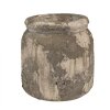 Clayre & Eef 6TE0518M Květináč šedobéžový Ø 14x13 cm