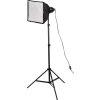 Hama 200 Light Stand Black Metal 200 cm Quick Clamps Lightweight 980 g