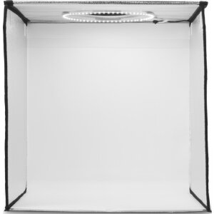 Hama Mobile Mini Photo Studio ToGo skládací fotobox LED kruhové světlo 50x50cm