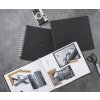 Hama 7299 Knižní album Znaky 28x24 cm 50 bílých stran Černá barva