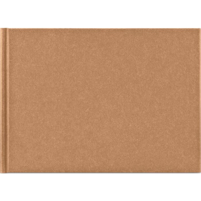 Hama Book Album Wrinkled 24x17 cm 36 bílých stran Hnědá barva
