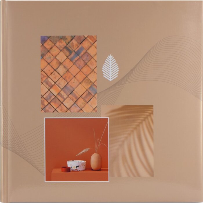 Hama Jumbo Album Singo II 30x30 cm 100 bílých stran Terakota