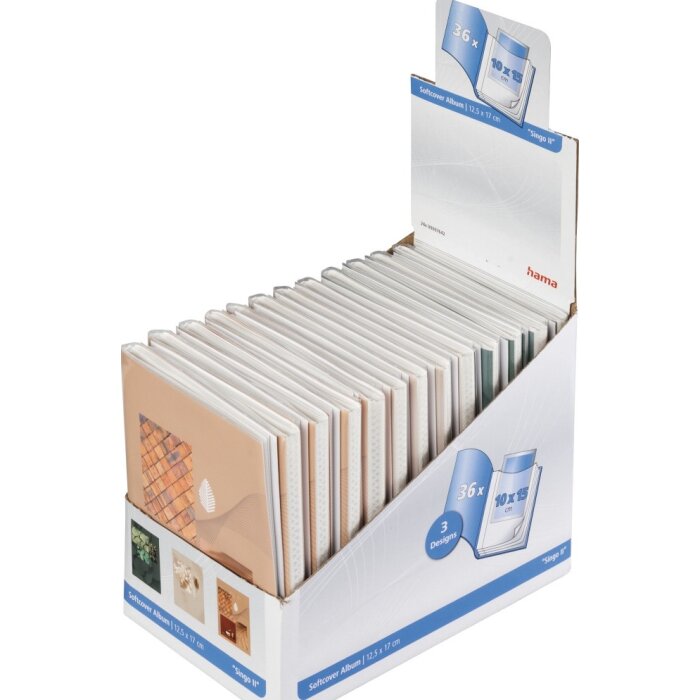 Album Hama Singo II v měkkých deskách na 36 fotografií 10x15 cm, různorodé