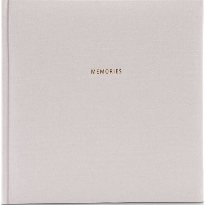 Hama Book Album Memories 25x25cm 50 černých stran Grey
