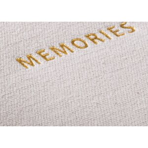 Hama Book Album Memories 25x25cm 50 černých stran Grey