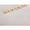 Hama Book Album Memories 25x25cm 50 černých stran Grey