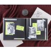 Hama Jumbo Album Memories 30x30 cm 50 černých stran Šedá barva