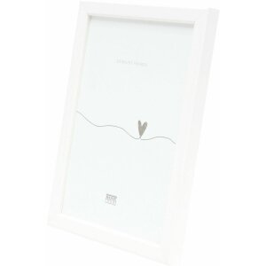 Deknudt S41JK1 Fotorámeček dřevo bílý 15,0 x 15,0 cm