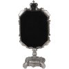 Clayre & Eef 62S299 Stolní zrcadlo stříbrné barvy 15x10x31 cm v barokním stylu