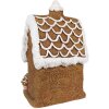 Clayre & Eef 6MG0054 Dekorace perníková chaloupka s LED 22x18x39 cm