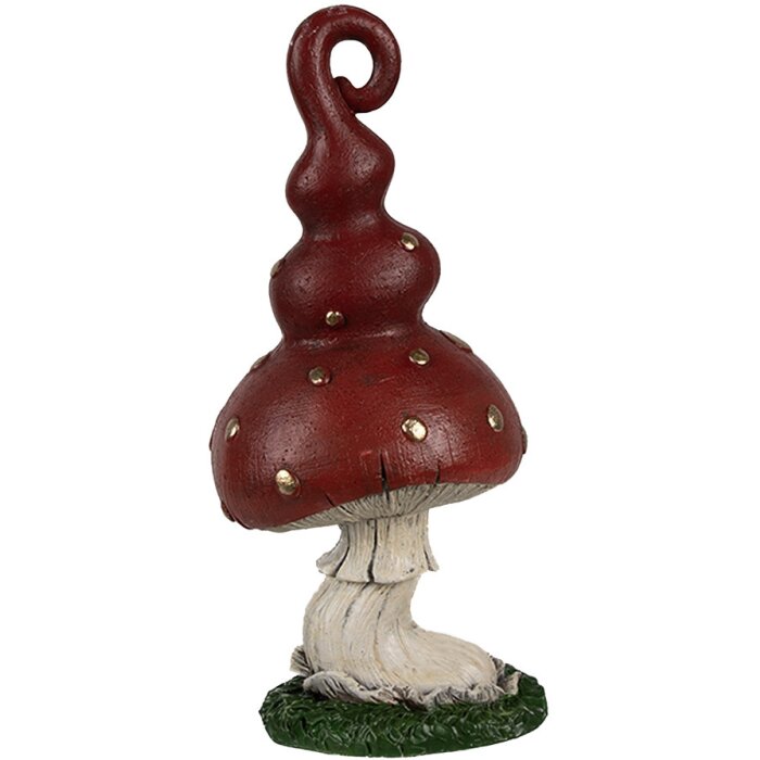 Clayre & Eef 6PR4159 Dekorace Houba červená 8x6x17 cm
