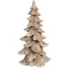 Clayre & Eef 6PR4161 Vánoční stromek dekorace hnědá 19x19x39 cm