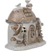 Clayre & Eef 6PR4165 Dekorace Domeček pro trpaslíky s LED diodami 18x11x15 cm