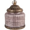 Clayre & Eef 6GL4599 Dekorace s LED diodami Ø 10x13 cm Vintage Pink Brown