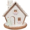 Clayre & Eef 6PR4349 Dekorace domeček s LED 17x16x17 cm 3xAAA