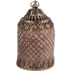 Clayre & Eef 6GL4600 Dekorace s LED bronz Ø 10x16 cm