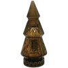Clayre & Eef 6GL4587 Vánoční stromek s LED diodami Ø 7x16 cm