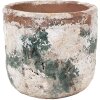 Clayre & Eef 6TE0530M Květináč béžový Ø 14x12 cm