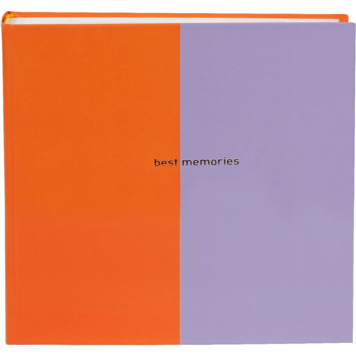 Goldbuch fotoalbum Coloration orange lilac 25x25 cm 60 bílých stran