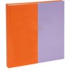 Goldbuch fotoalbum Coloration orange/lilac 30x31 cm 60 stran křídový papír