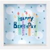 Goldbuch Výplň přání Happy Birthday 18x18 cm MDF k zavěšení