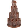 Clayre & Eef 6PR4343 Dekorace domeček s LED Ø 18x33 cm 3xAAA