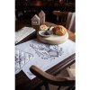Clayre & Eef GTW01 Ubrus s motivem jelena 100x100 cm