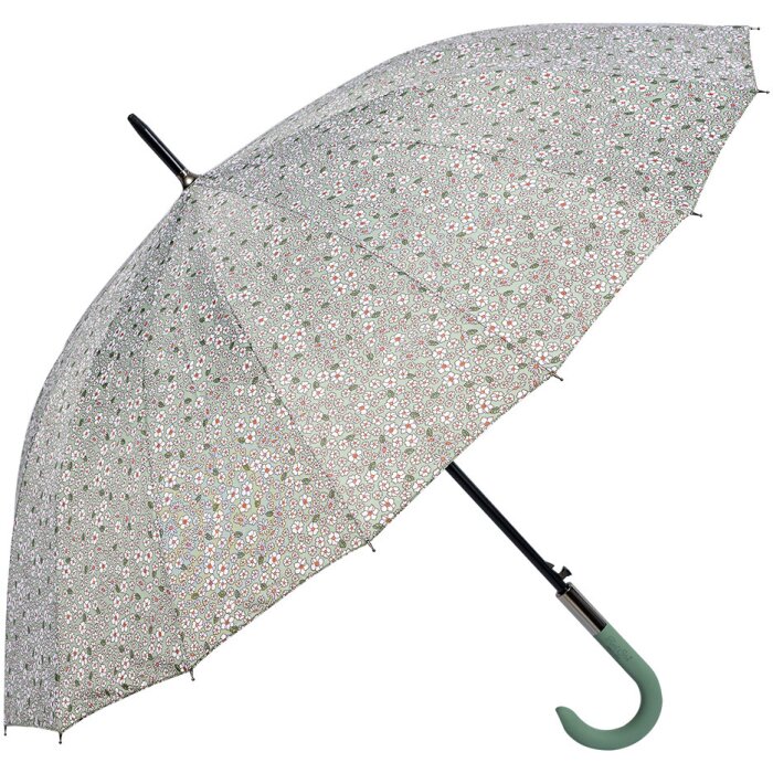 Juleeze JZUM0075GR Deštník s květinovým vzorem zelený 60 cm