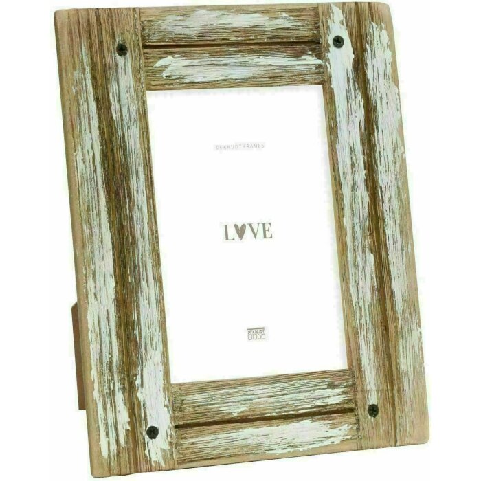 Deknudt S67UD1 rám na obraz driftwood bílý hnědý přírodní 13,0x18,0 cm