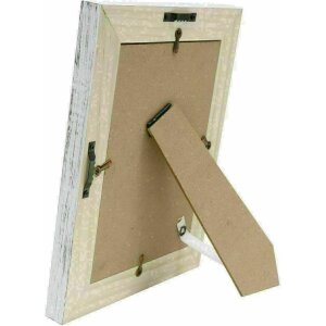 Deknudt S67UF1 Ručně malovaný obrazový rám bílý 13,0x18,0 cm