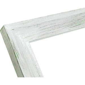 Deknudt S67UF1 Ručně malovaný obrazový rám bílý 20,0 x 30,0 cm