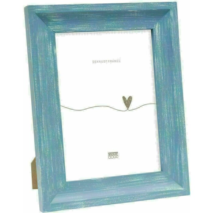 Deknudt S67UF6 Ručně malovaný obrazový rám modrý 10,0x15,0 cm