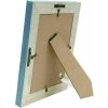 Deknudt S67UF6 Ručně malovaný obrazový rám modrý 10,0x15,0 cm