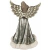 Clayre & Eef 6PR3958GG Dekorativní figurka anděla 15x10x24 cm