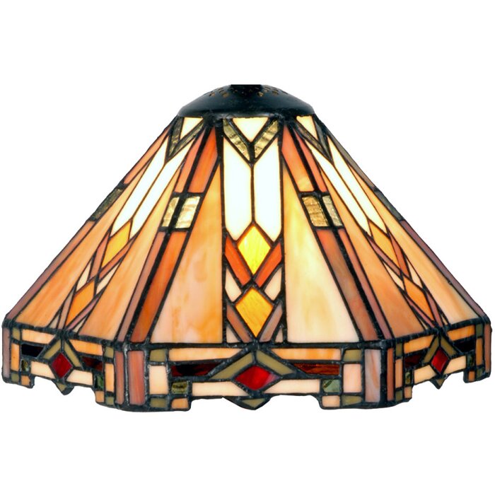 LumiLamp 5LL-5596 Stínidlo Tiffany Ø 25x25 cm