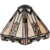 LumiLamp 5LL-5596 Stínidlo Tiffany Ø 25x25 cm