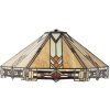 LumiLamp 5LL-5597 Stínidlo Tiffany Ø 50x25 cm