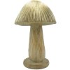 Clayre & Eef 6PR4156 Dekorace Houba Ø 13x20 cm přírodní vzhled dřeva