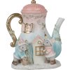 Clayre & Eef 6PR4218 Dekorace Mouse Family LED 15x12x16 cm