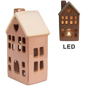 Clayre & Eef 6CE1796 Dekorace domeček s LED diodami...