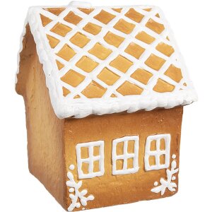 Clayre & Eef 6CE1806 Dekorace Dům 14x12x15 cm