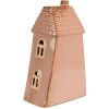 Clayre & Eef 6CE1841 Dekorace domeček s LED 10x6x16 cm