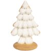 Clayre & Eef 6PR4242 Dekorace vánoční stromek 13x10x21 cm